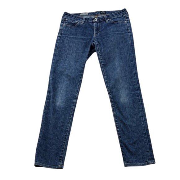 Ag Adriano Goldschmied The Stilt Cigarette Jeans Low Rise Women’s 28 - Picture 1 of 9